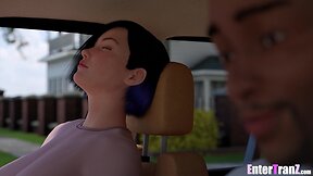 Transgender women and she-males drilled by long prick