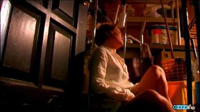 Small tits girl spreads her legs and takes it deep in her cunt