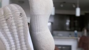 Dirty socks Dirty Shoes dirty Feet after workout
