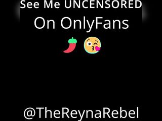 Bulky mother I'd like to fuck Reyna Rebel Screws herself Unfathomable with Bad Dragon Sextoy, Squirting Groaning [OF Preview]