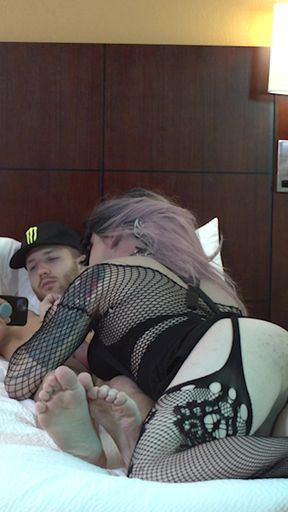 Goth Sissy Jade Madison Deepthroating Dick - Compilation 8