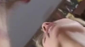 Blonde mature wild handjob