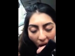 Syrian Girl sucks white mans cock