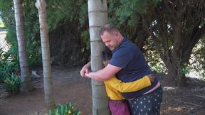 Pinned to the Tree by Daddy