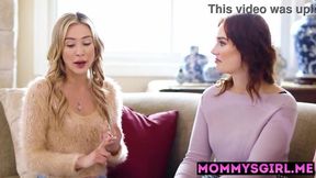 Sexy babysitters Aiden Ashley and Victoria Voxxx get fucked by MILF Siri Dahl and teen Hazel Moore