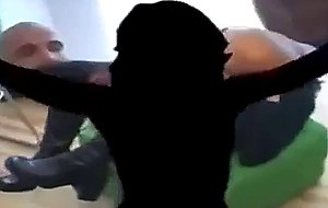 Gangbang with french arab babe