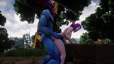 Troll Fucks Elf - Warcraft Porn Parody