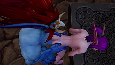 Troll Fucks Elf - Warcraft Porn Parody