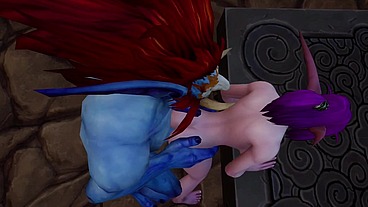 Troll Fucks Elf - Warcraft Porn Parody