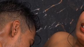 Had Sex with Step Sister While Bathing in Saber