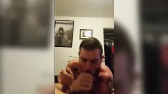 Amateur blowjob with cumshot finish