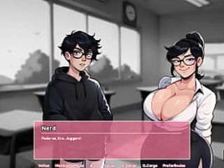 Generalized whoredom in the school classroom - Porn Game