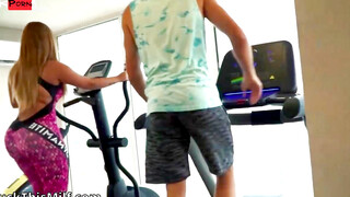 Gym Bae Gets Hammered Scorching Latina Gets Down and Dirty