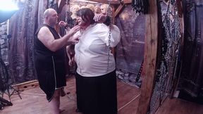 Part 1: Lanista Bear & Domina Satana Take Stephanie_nicole TV in the Dungeon