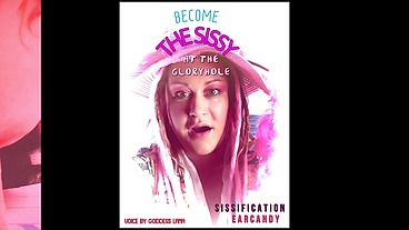 Become the sissy at the glory hole through BJ AUDIO VERSION starring Goddess Lana