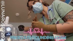 PROSTATE EXAM, SOUNDING PROCEDURE WITH SPERM SAMPLE COLLECTION