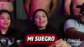 MILF GANGBANG AND SKINNY YOUNG WOMAN, GETTING COCKS FROM UNKNOWN MEN