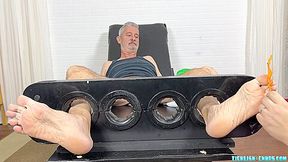 Mature Step daddy Brian Tickled! - Brian Fisher & Matt
