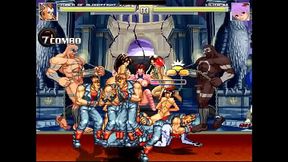 Lilith Dominates Hentai Mugen Battle Royale gangbang frenzy