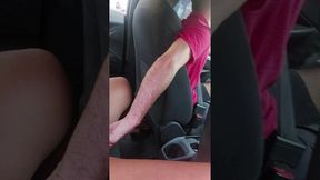 paguei minha corrida com o cuzinho pro motorista de aplicativo