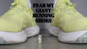 Fear my giant running shoes - Mr and Mrs C