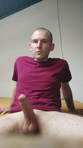 Shaking big hungarian meat