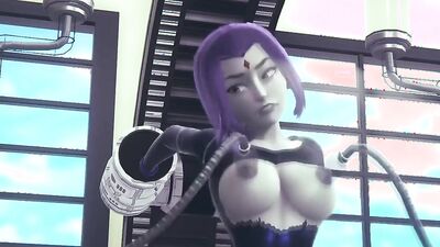 Watch this tortured cartoon teen get dominated with sex machine in hardcore bondage action