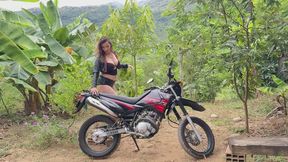 Accelerating the engine to full throttle