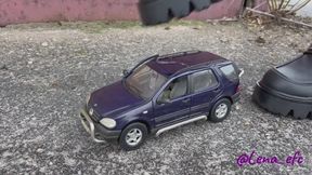 Mercedes Toy Car Crushing