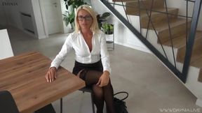 Son from the boss fucks the German MILF in the ass! DAYNIA