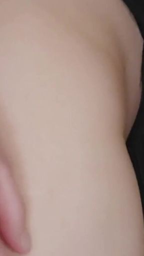 But Plug in Ass and Huge Dildo in Pussy