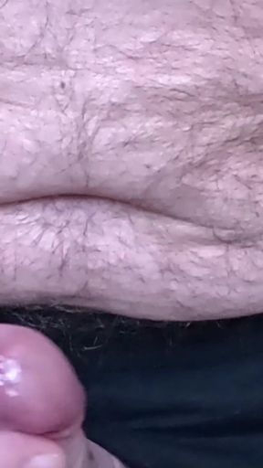 Big Uncut Cock Masturbating, Edging, Talking Dirty and Cumming in Friend's Bathroom - Rockardglans 203