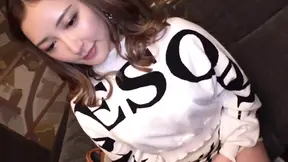 Nice girl with big tits and ass gets hard fucking