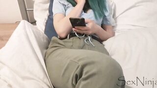 Mother-inside-law gets turned on watching me face fucked her college offspring