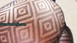 AFRICAN BOMBSHELL WANTS YOU TO EAT YOUR CUM NAUGHTY CEI HUGE BOOBS FAT BOOTY WORSHIP FISHNET STOCKINGS NYLON BAE MAKE