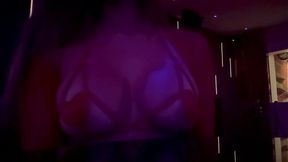 Italian Milf's Big Tits Bounce in Micro Bikini