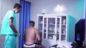 enfermeiro flagrou o doutor se masturbando e foi aliviar seu tesao na cuceta - consultorio profanus episodio 8: auxiliar de cu e rola (completo) mm08