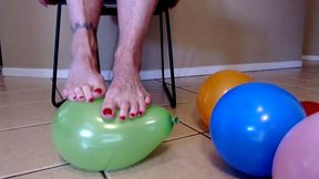 Balloons And Bare Feet