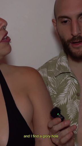 My First Glory Hole, a Horny Experience