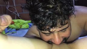 sexo real apasionado con la nueva puta sucia de mi mujer me da una rica mamada profunda descuidada y le gusta montar mi polla y termina con mi semen adentro del cono - amateur nora milf - andy