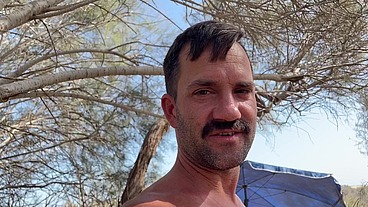 Latino Twink Beach Fuck with hot hung Germans (POV)