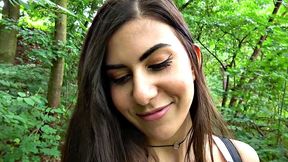 Young park ranger deepthroats and gets drilled in the forest
