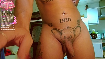 TS Angelique Monroe - Webcam show from June 7, 2025