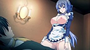 Un hombre misterioso tiene un Harem de servientas - Hentai Yakata Kannou Kitan Ep. 1