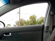 Floppy ginger dick out for a drive!