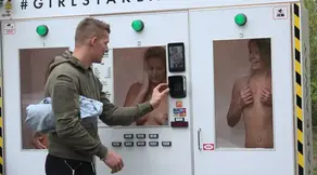 Sexy Claudia Macc fucking outdoors