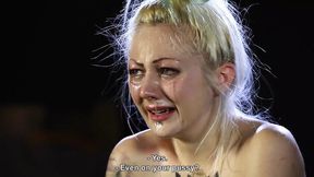 Life with Dr Lomp - part 2 - rough boob punishment with whipping and nailing