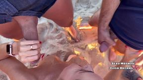 baisee et enculee par trois voyeurs - bukkake : 23 ejacs voici pour ce ...