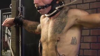 Bondage Dungeons - Hard Core Pain Session with Roped Up Duncan Murchfh