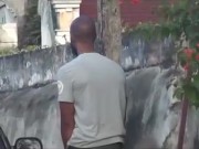 Jamaican pissing in public